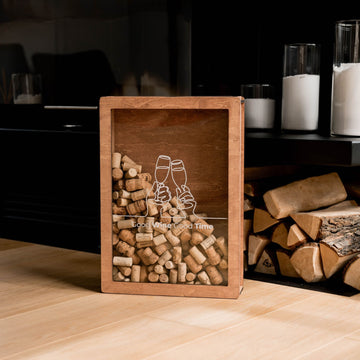 Wine Cork Box – Good Wine, Good Time