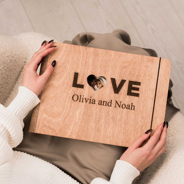 Wooden Photo Album