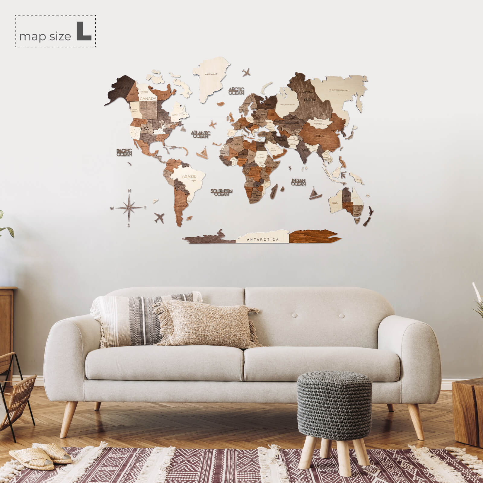 3D Wall Art for Living Room