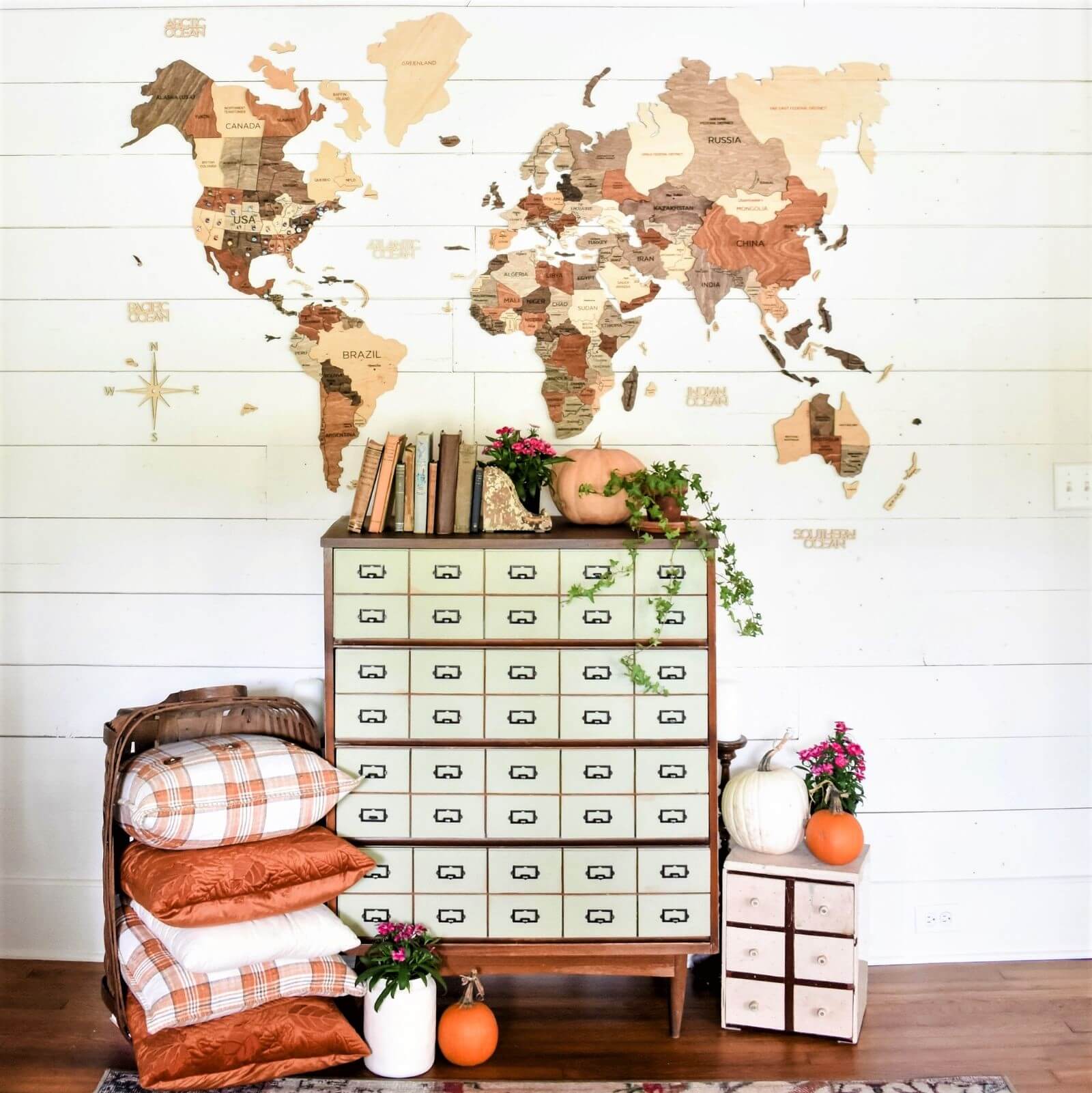 Wooden Wall Decor for Living Room