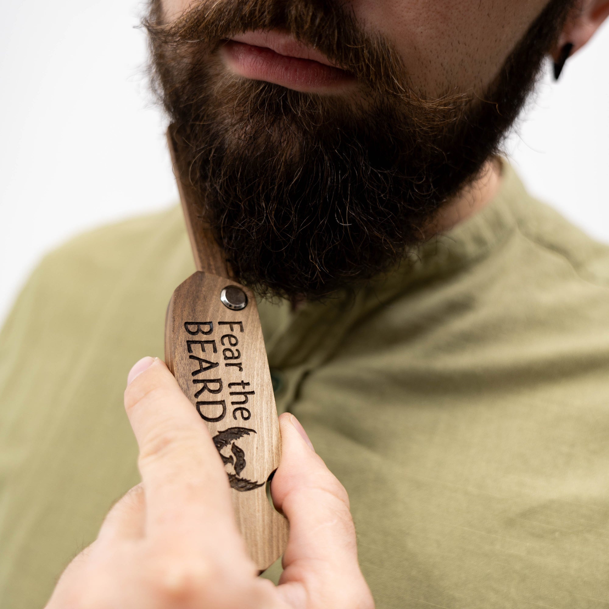 Wooden Beard Comb – Fear the Beard