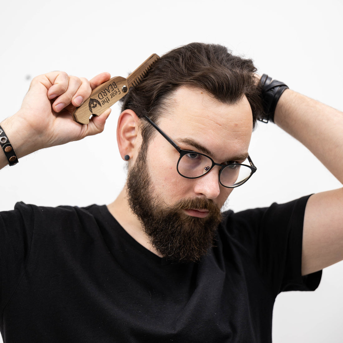 Wooden Beard Comb – Fear the Beard