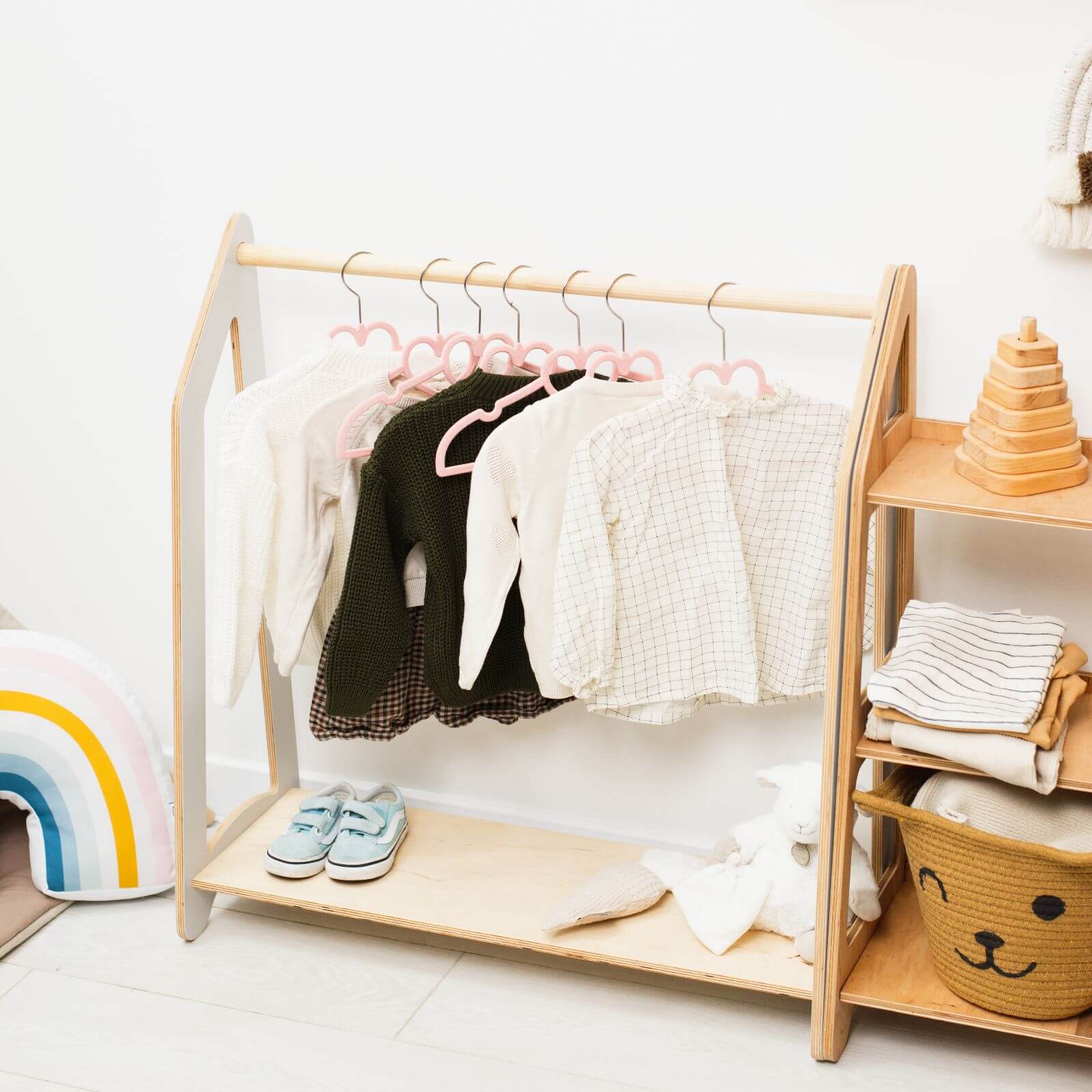 Montessori Clothes Rack
