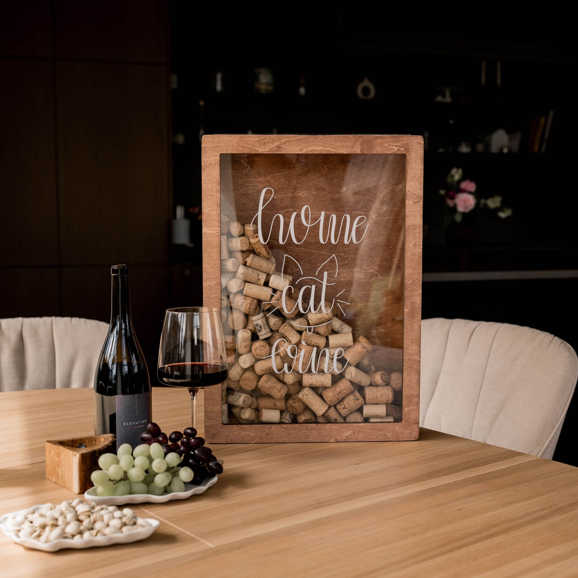 Gift for Cat Lovers – Home, Cat, Wine