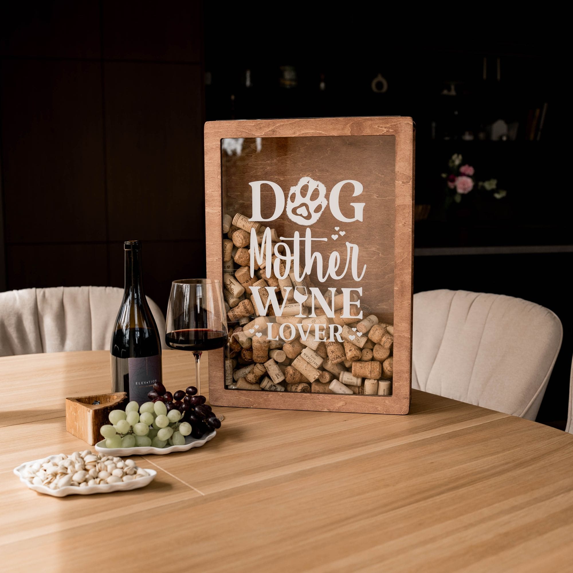 Gift for Dog Lovers – Dog Mother, Wine Lover