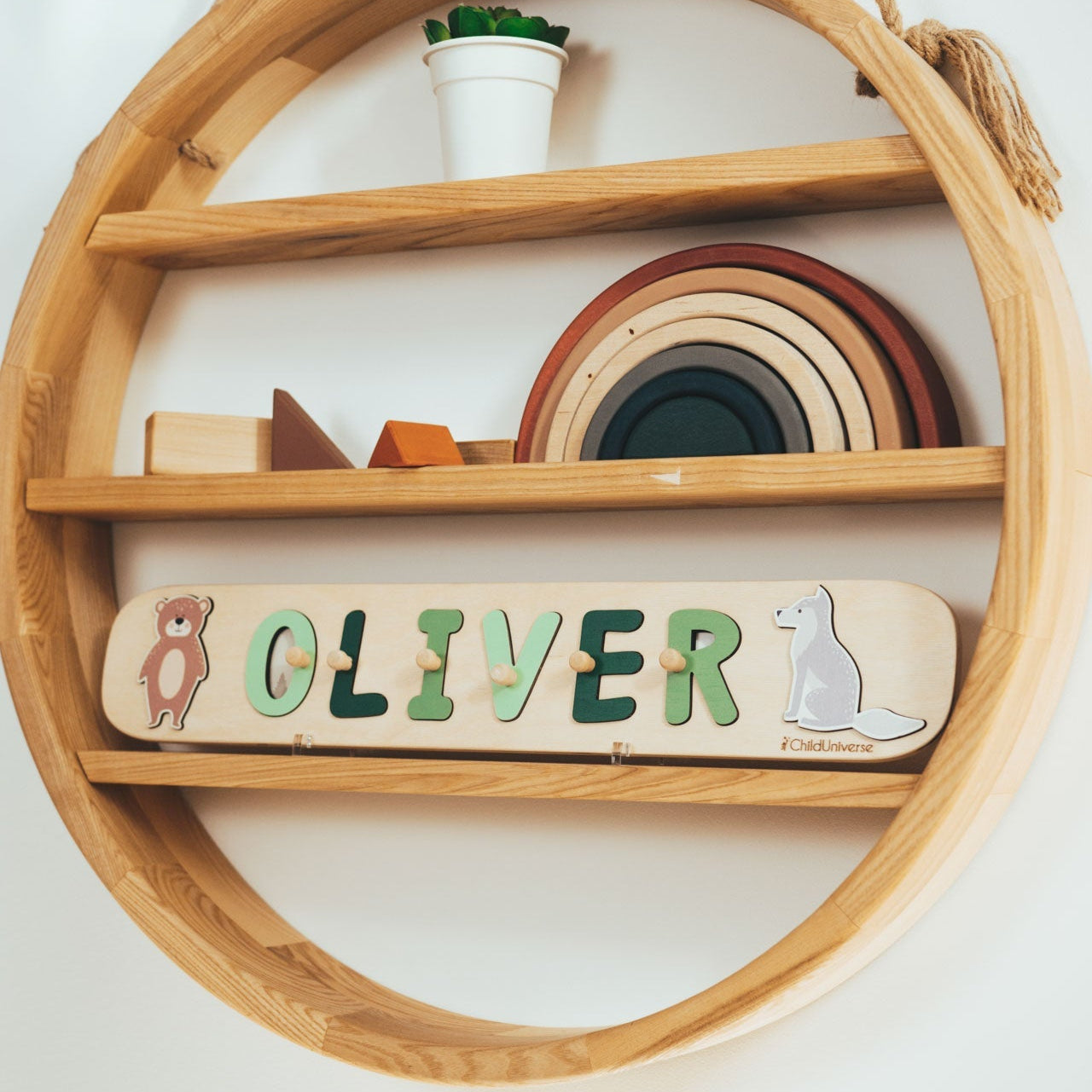 Woodland Name Puzzle