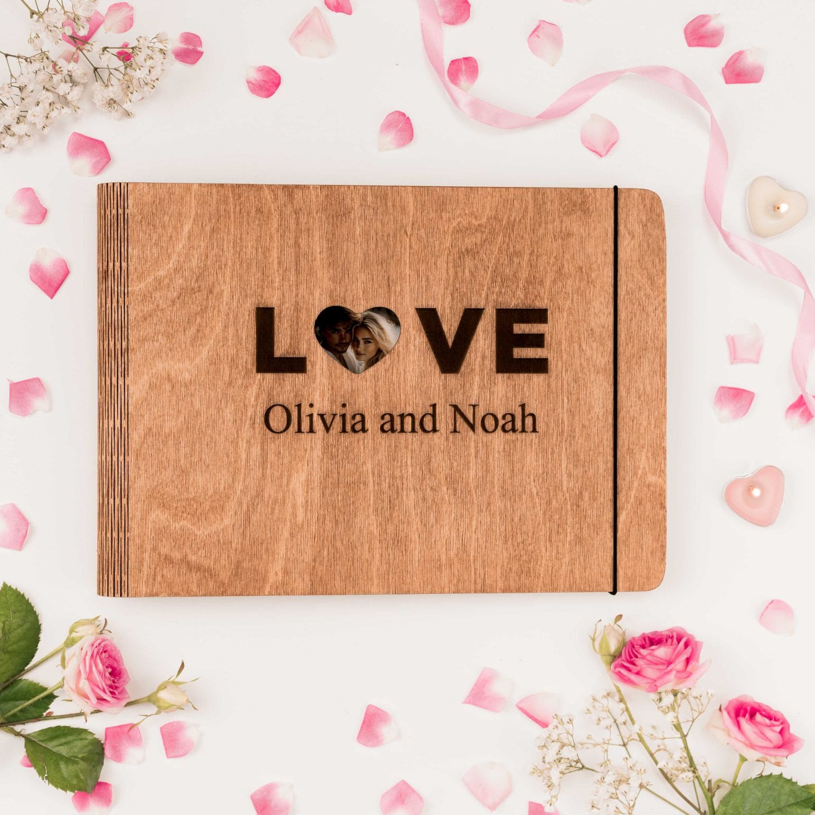 Wooden Photo Album