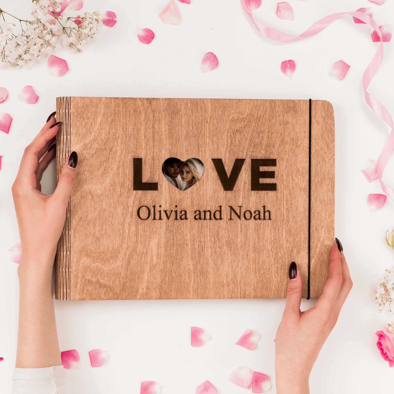 Wooden Photo Album