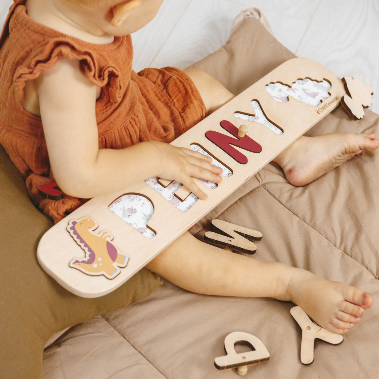 Girl Dinosaur Name Puzzle