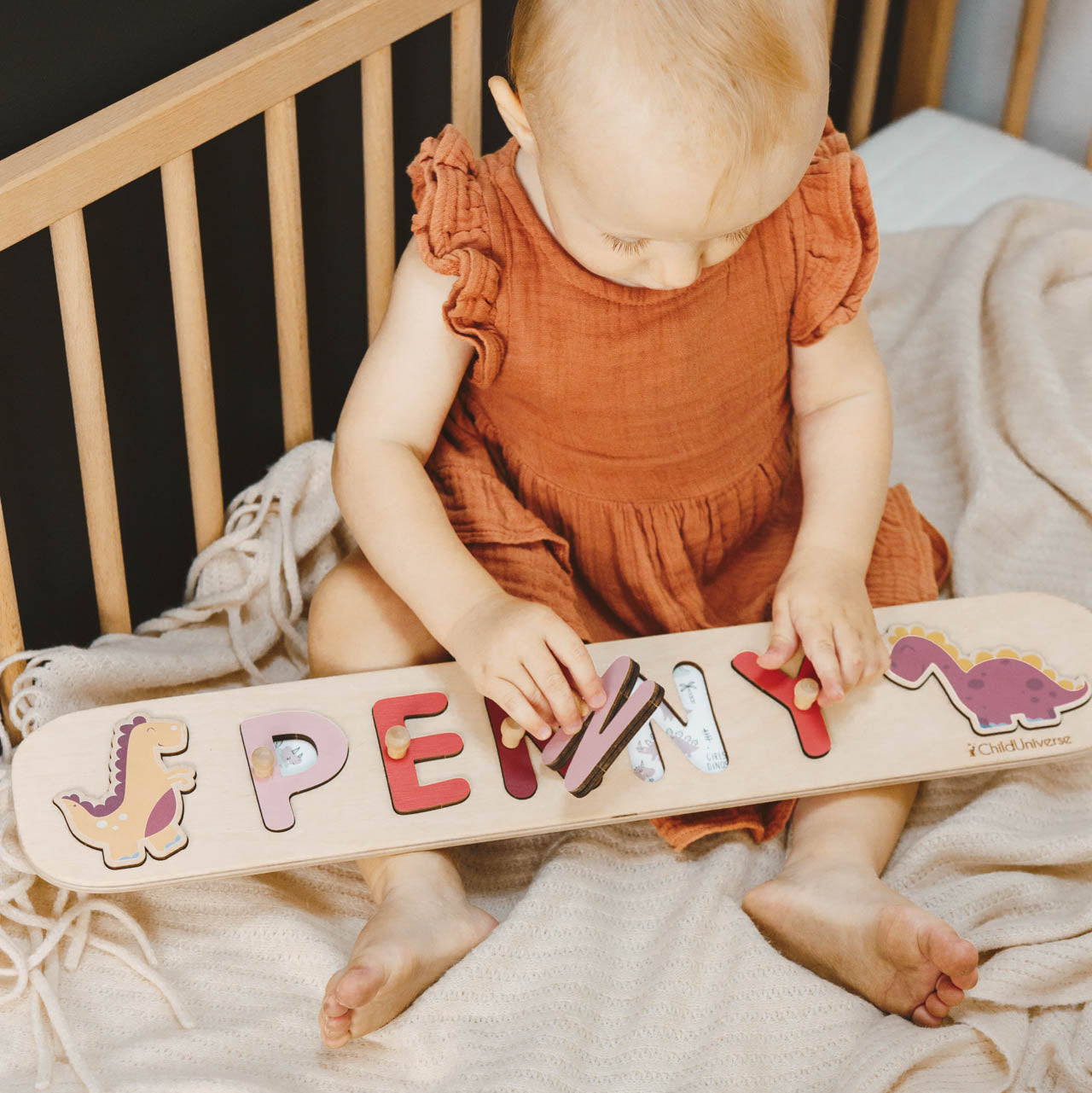 Girl Dinosaur Name Puzzle