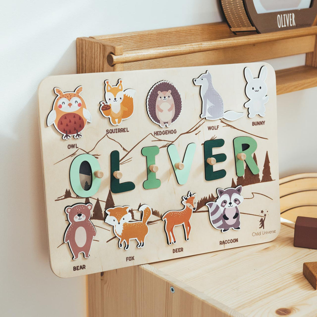 Woodland Name Board