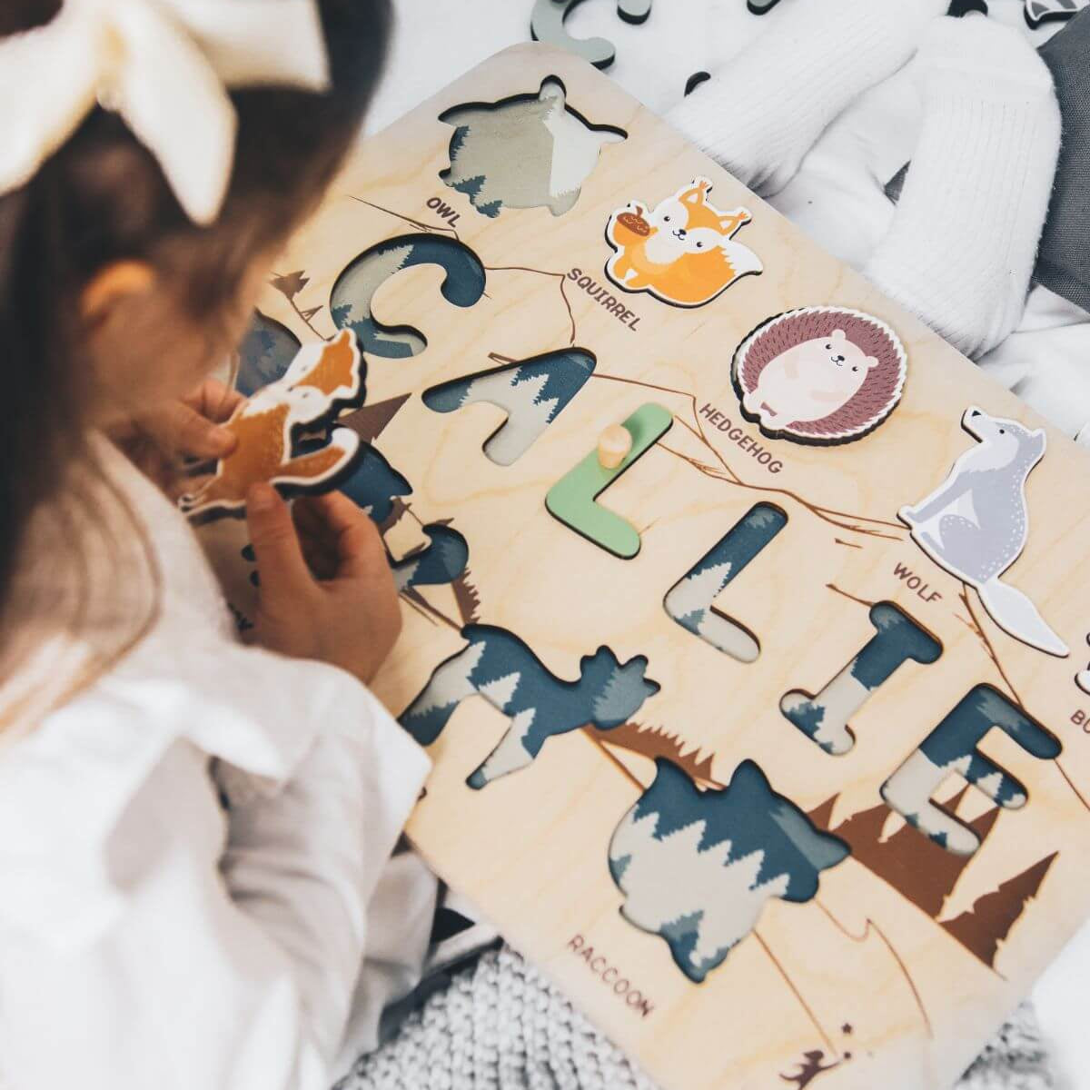 Woodland Name Board
