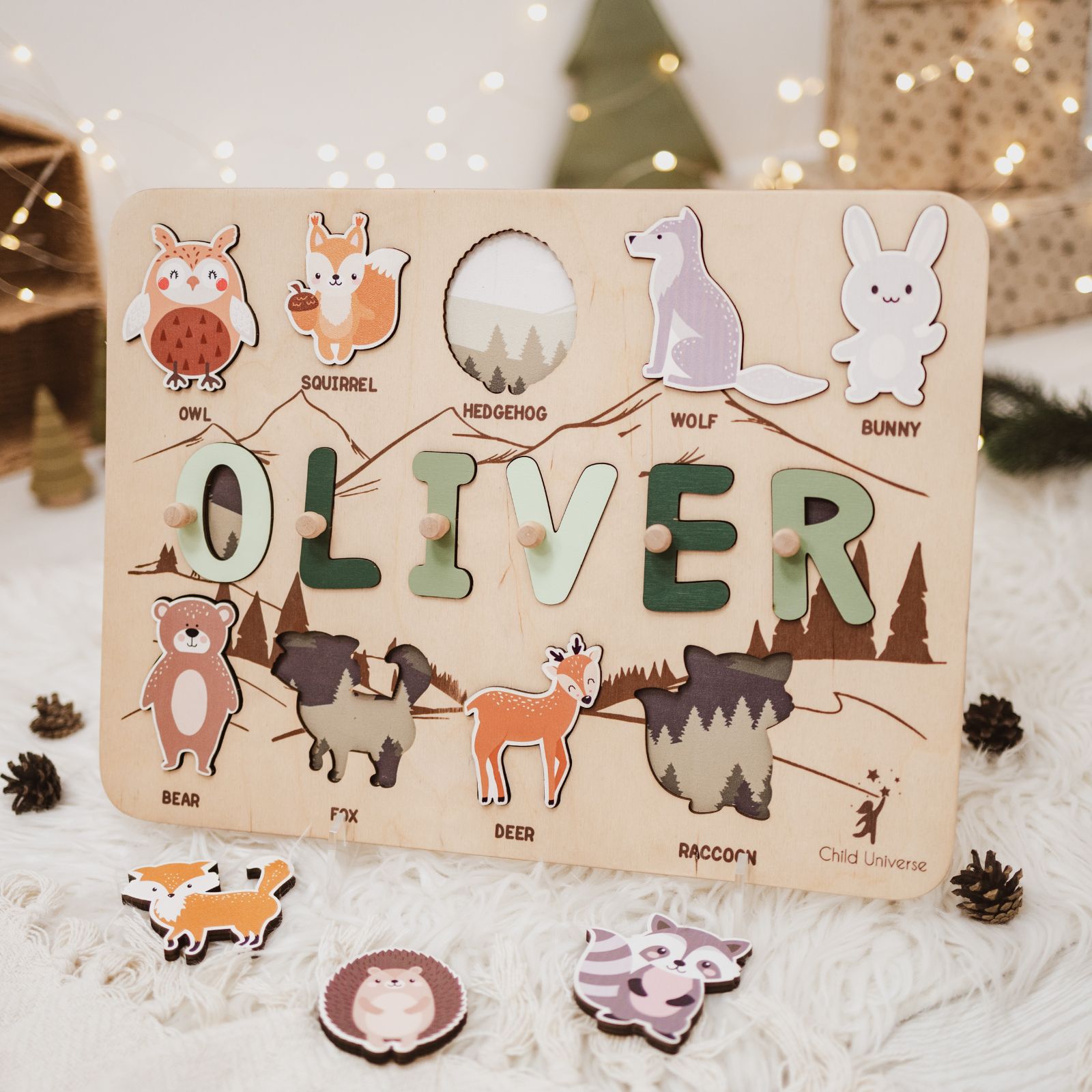 Woodland Name Board