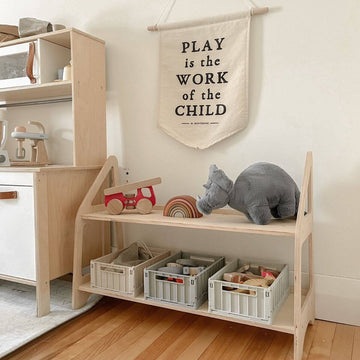 Wood Montessori Shelf