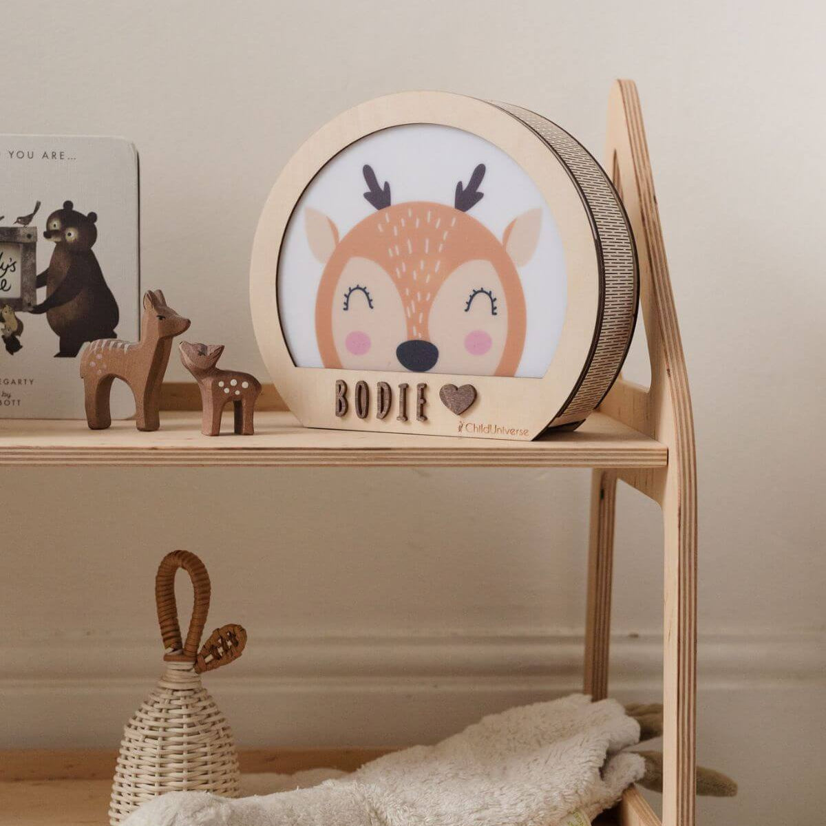 Wood Montessori Shelf