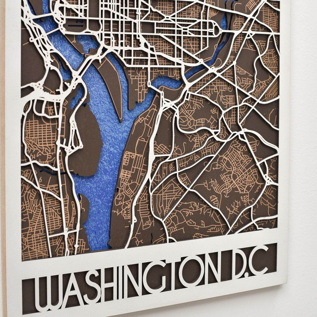 3D City Map Washington