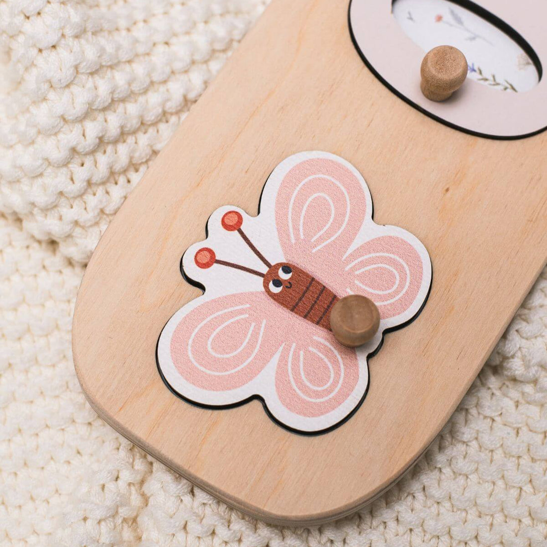 Personalized Name Puzzle with Butterfly