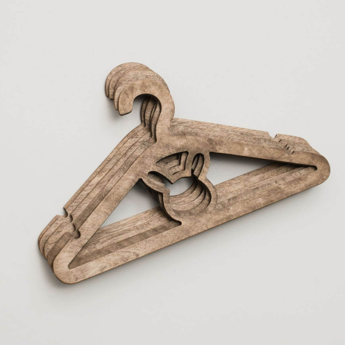 Pack of 10 Kid's Wooden Hangers