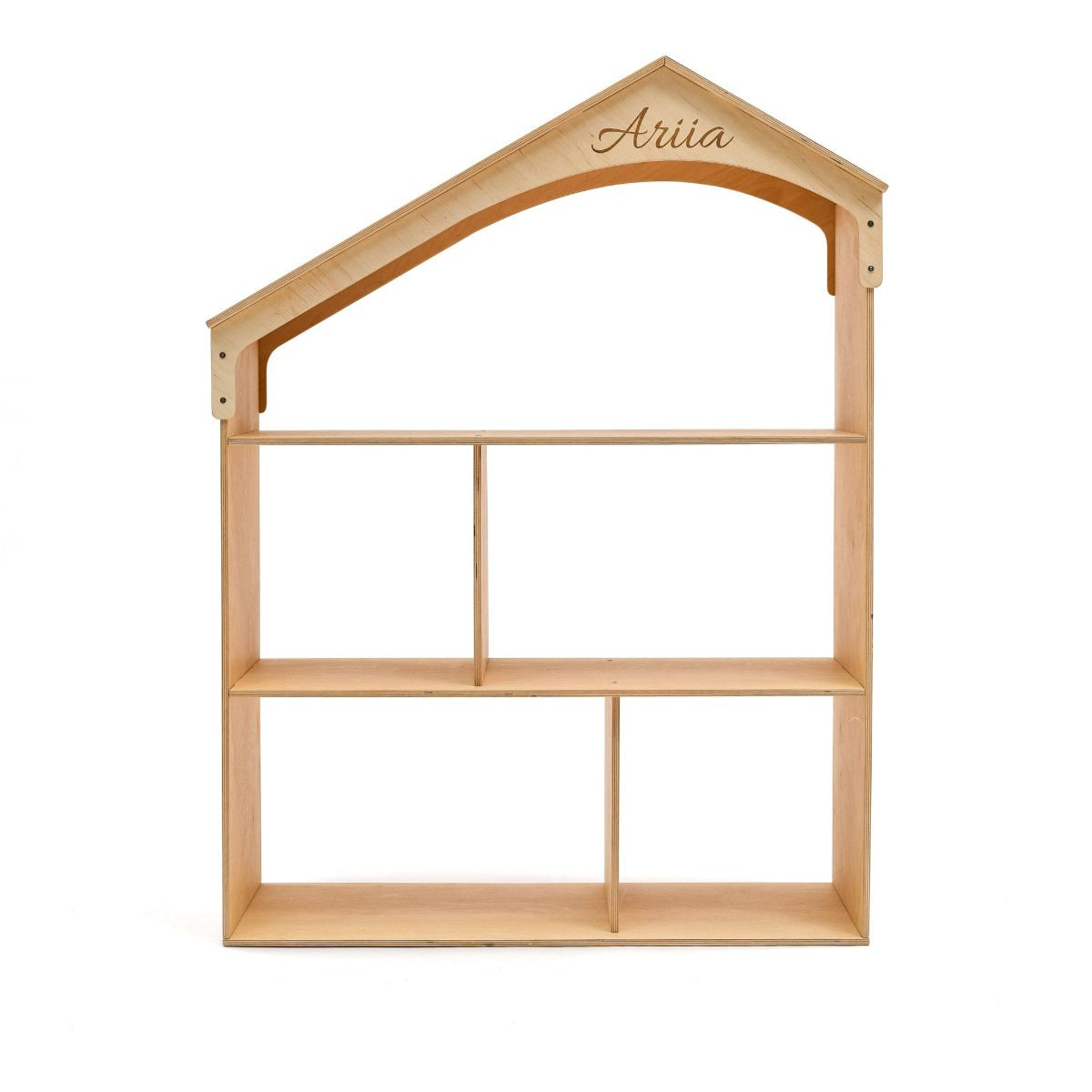 White Dollhouse Bookcase