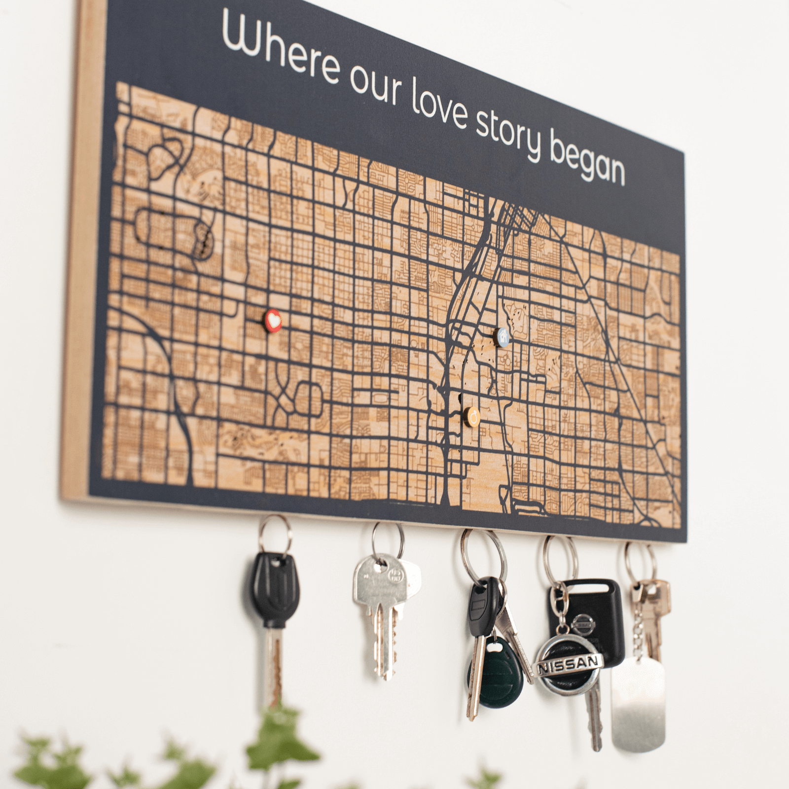 Wooden Key Holder