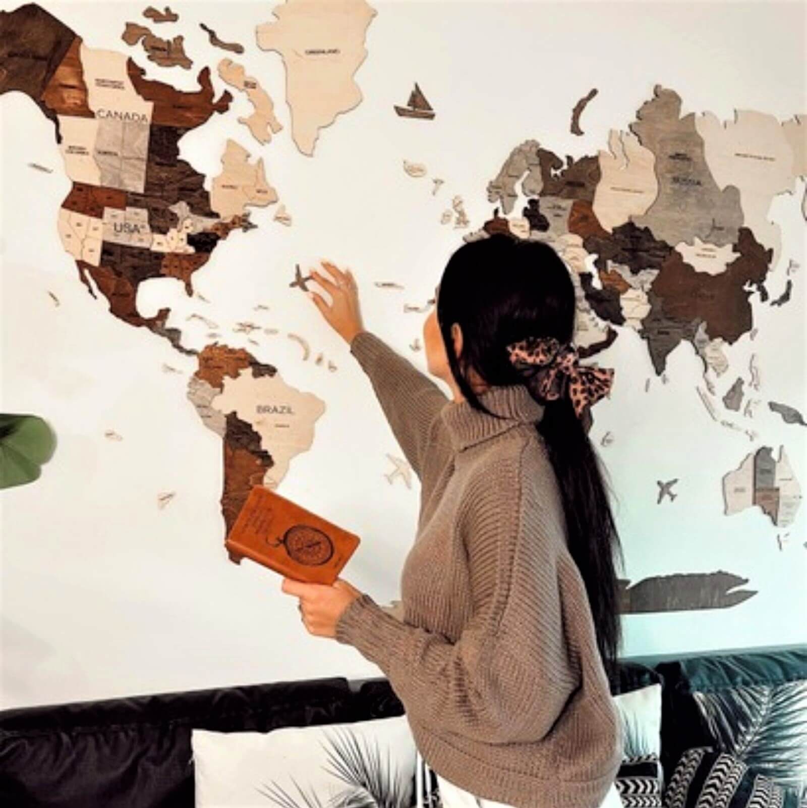 Brown Wall Art for Living Room