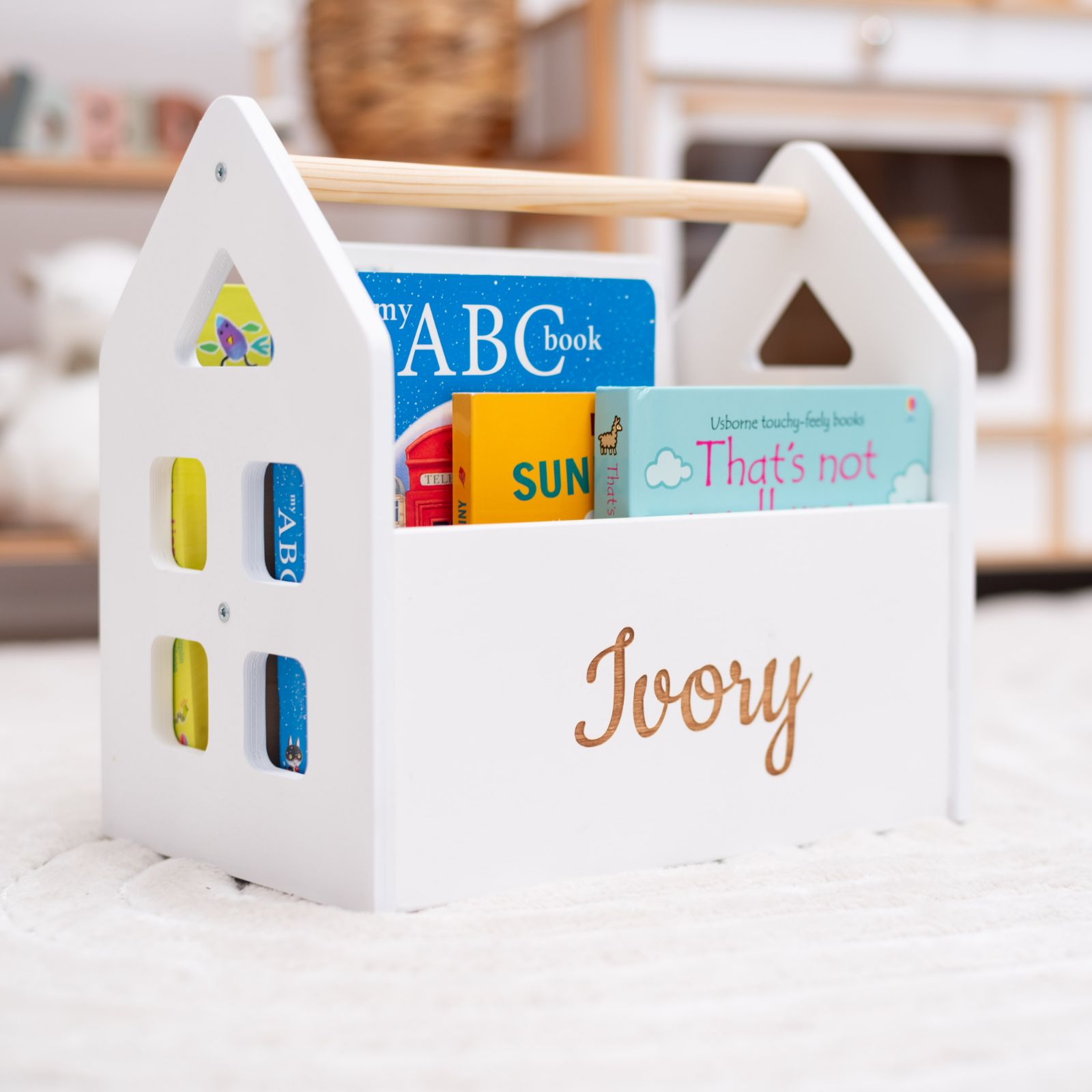Color Montessori Book Shelves