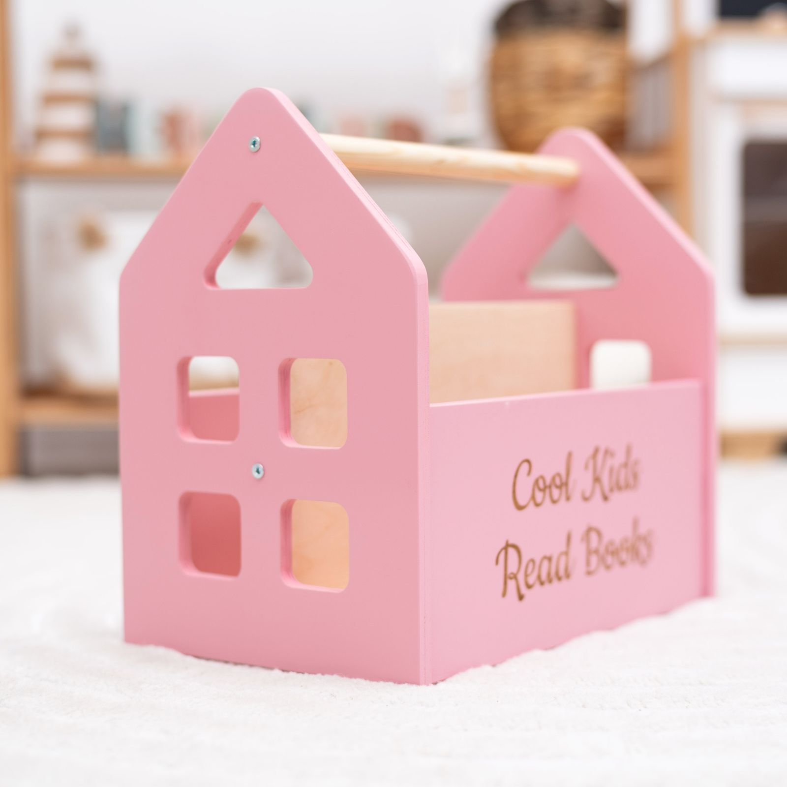Color Montessori Book Shelves