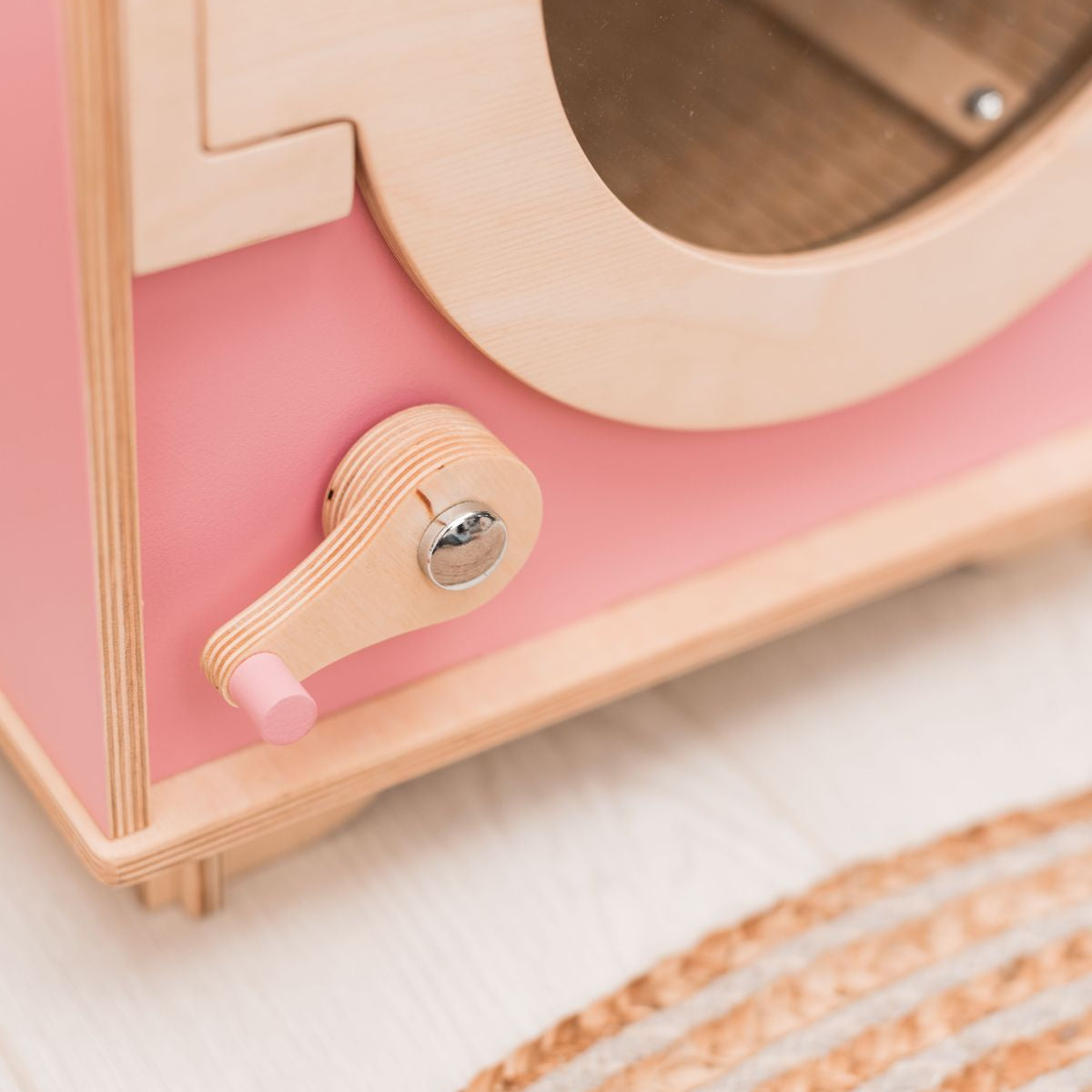 Color Wooden Toy Washing Machine