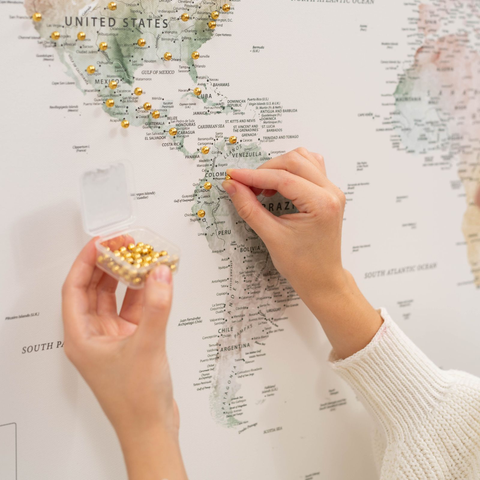 Canvas Push Pins
