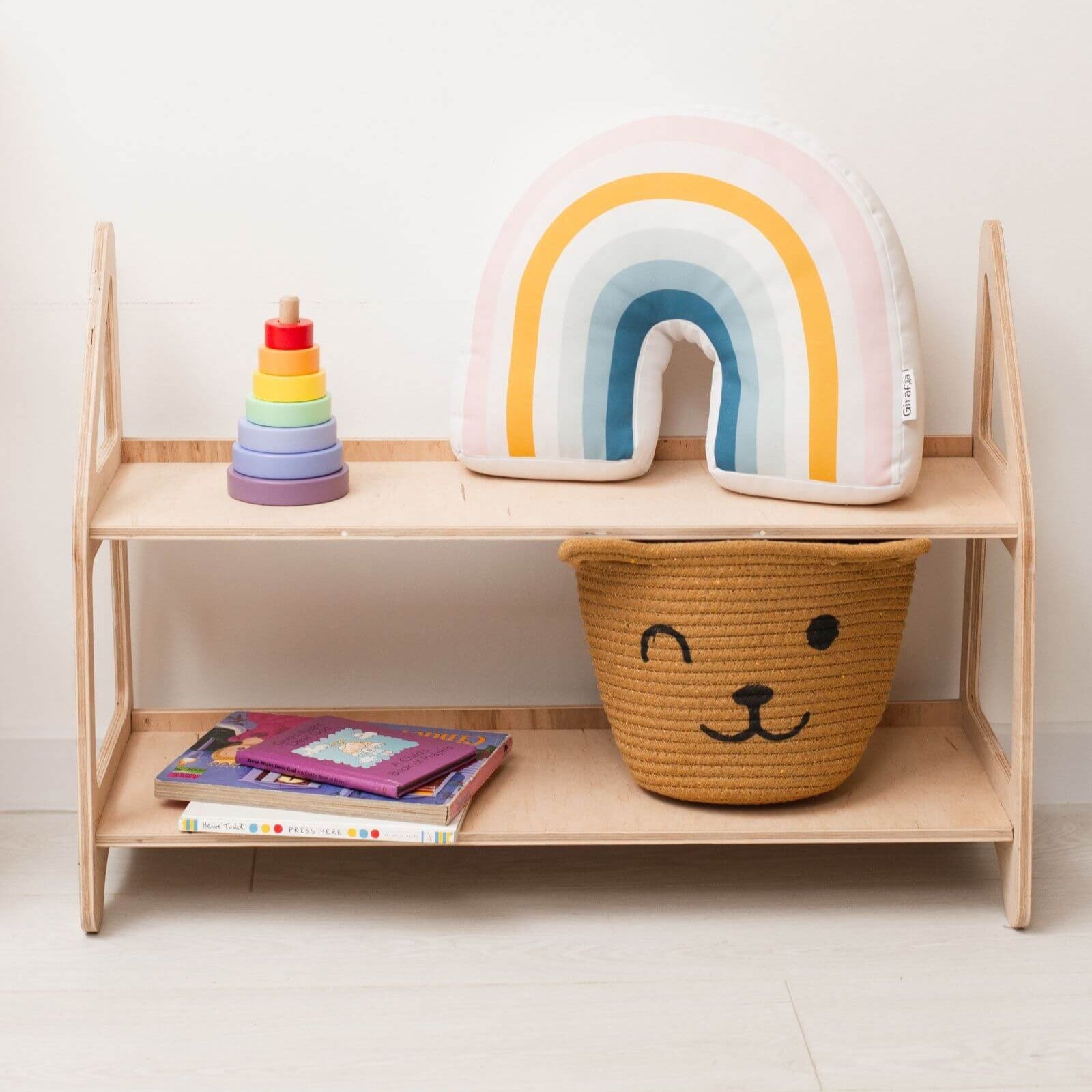 Wood Montessori Shelf