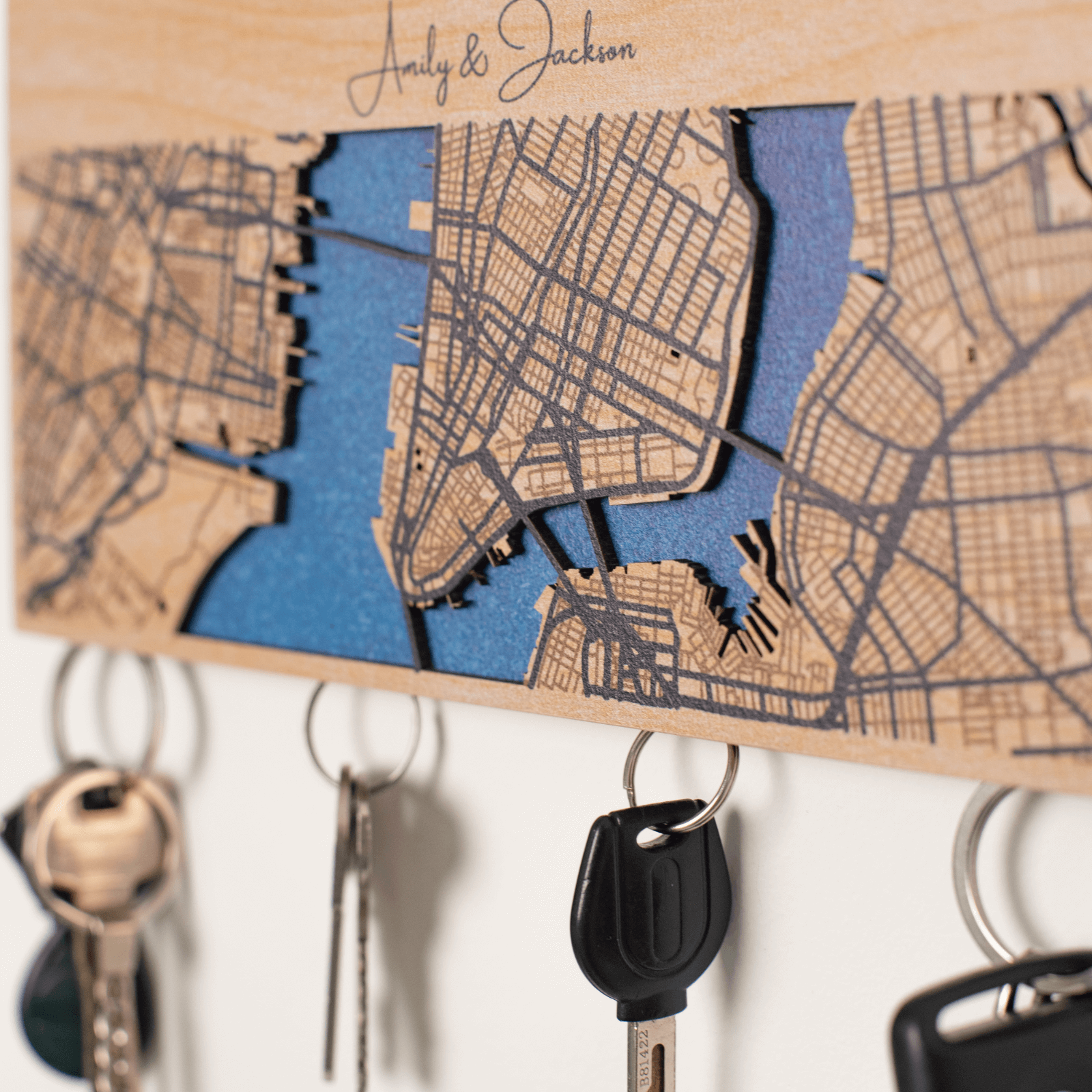 Wooden Key Holder