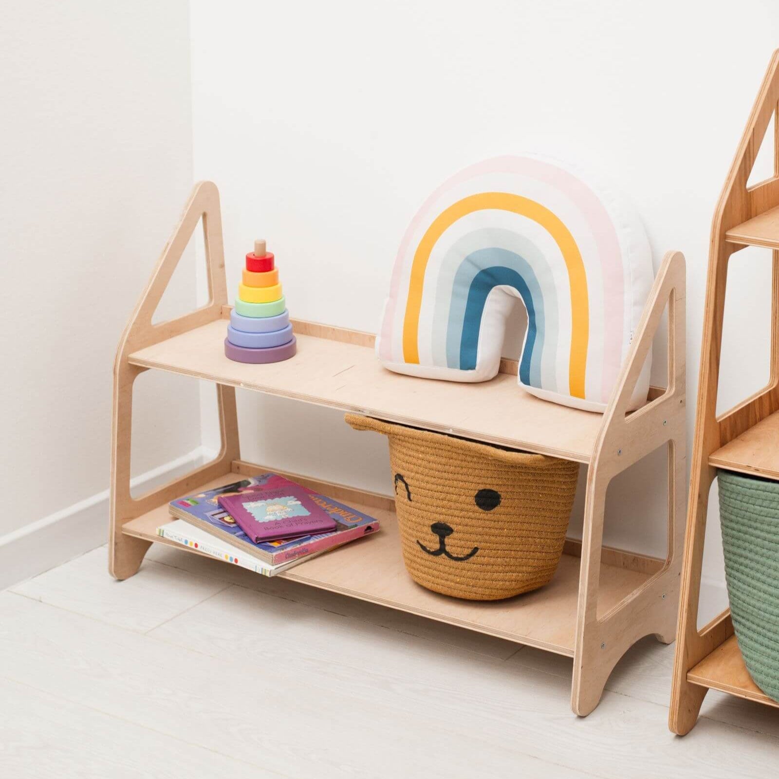 Wood Montessori Shelf