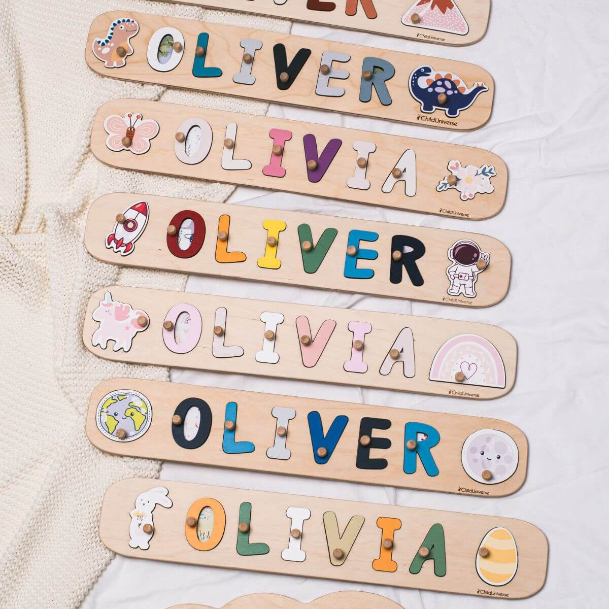 Name Puzzle With Unicorn