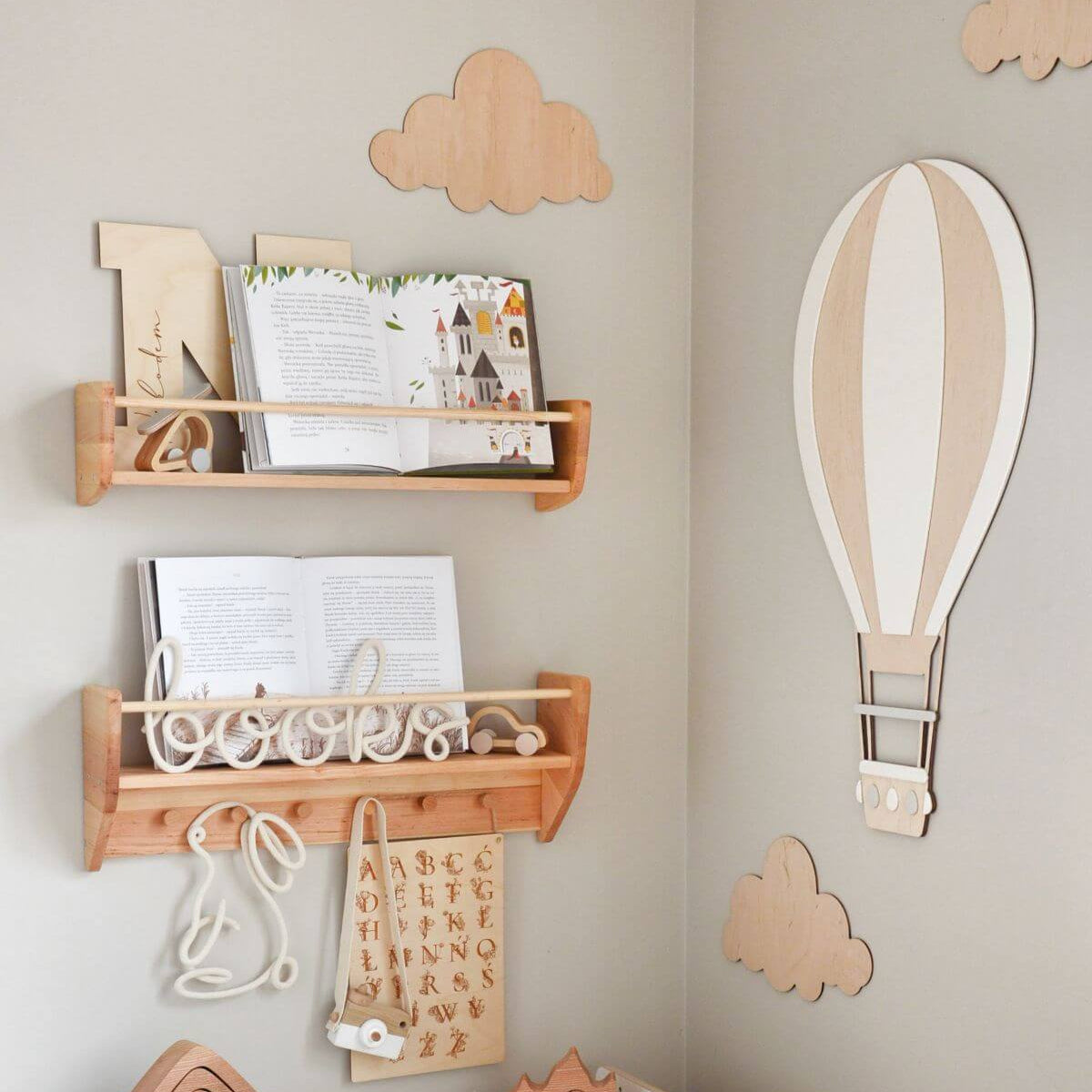 Nursery Wall Shelf