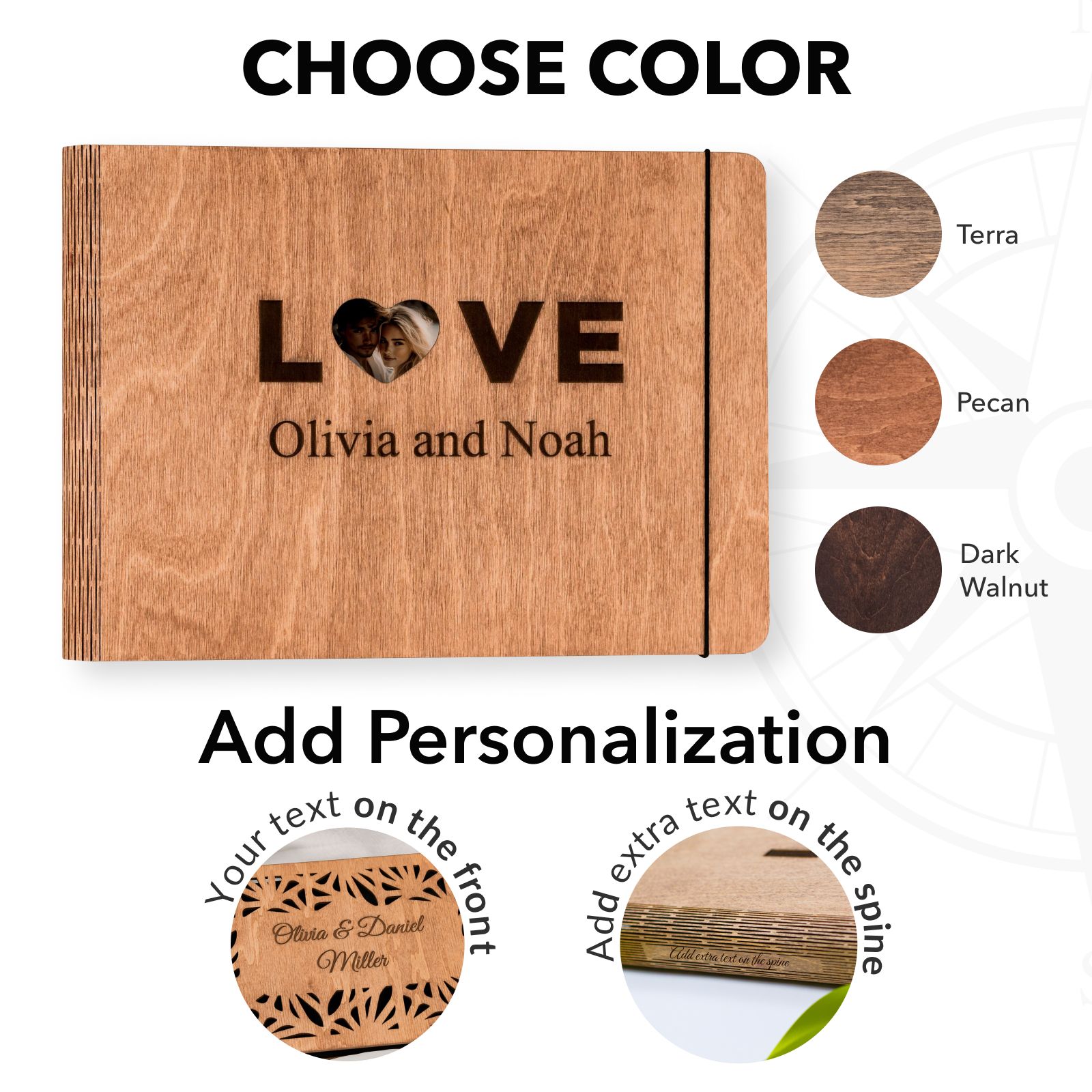 Wooden Photo Album