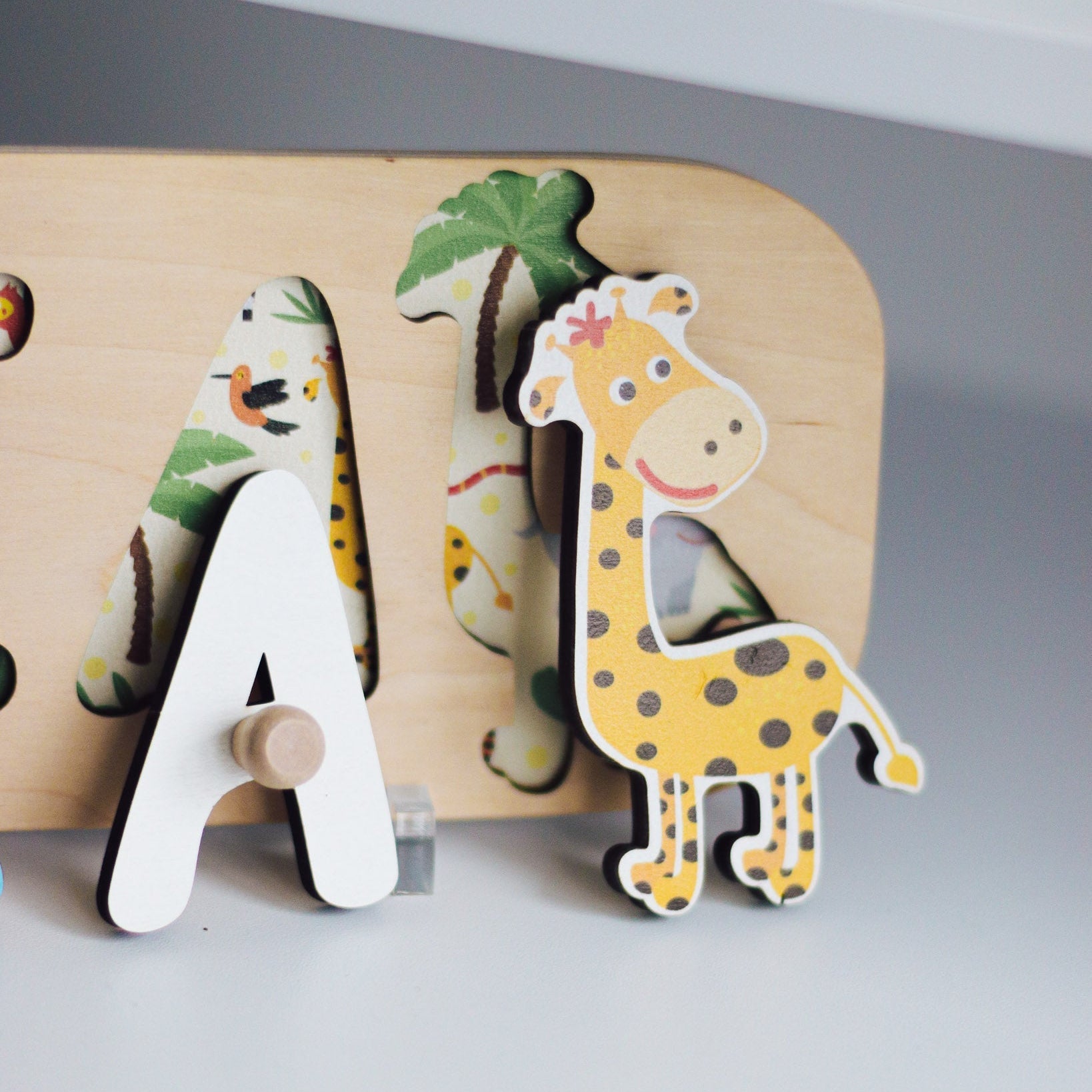 Safari Name Puzzle