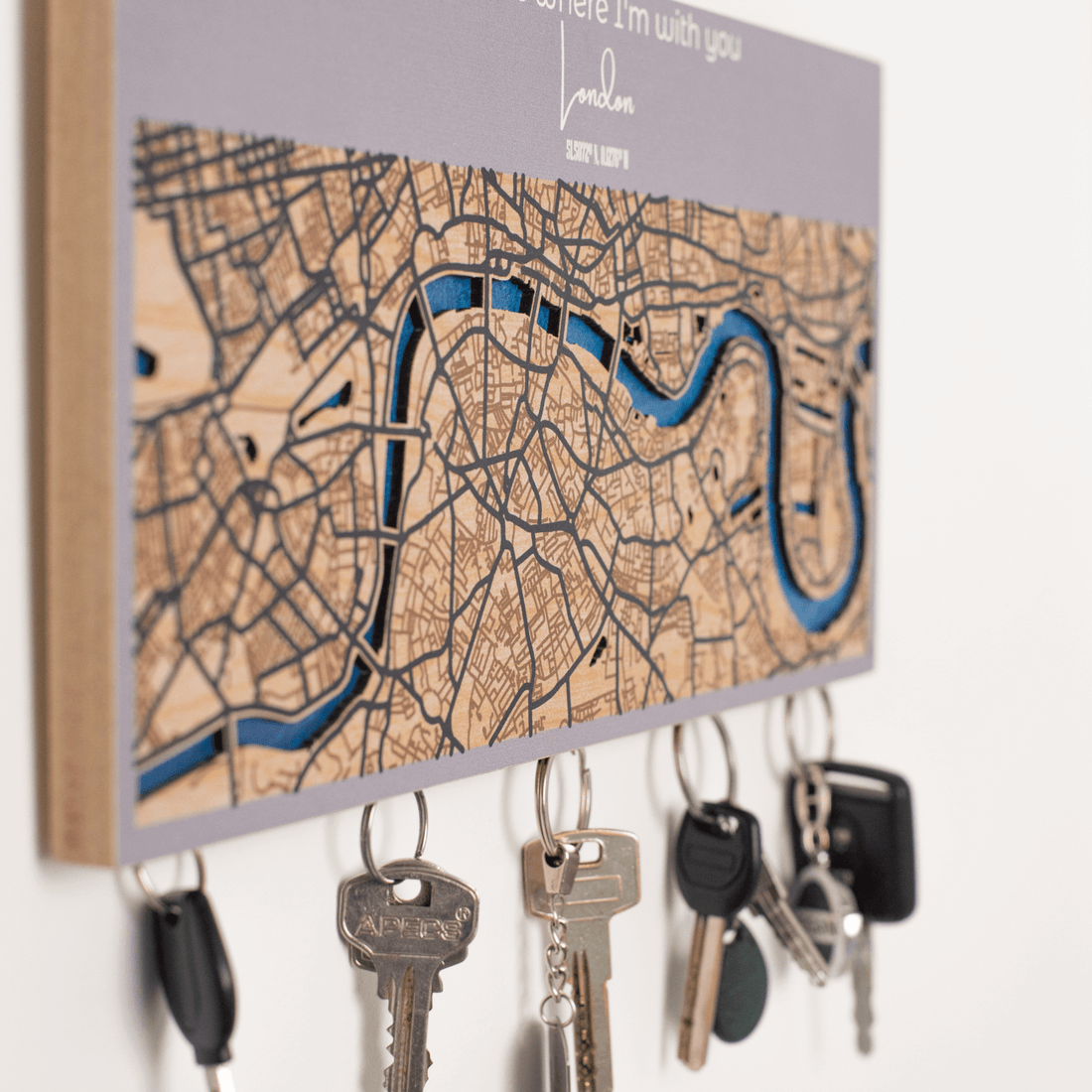 Wooden Key Holder