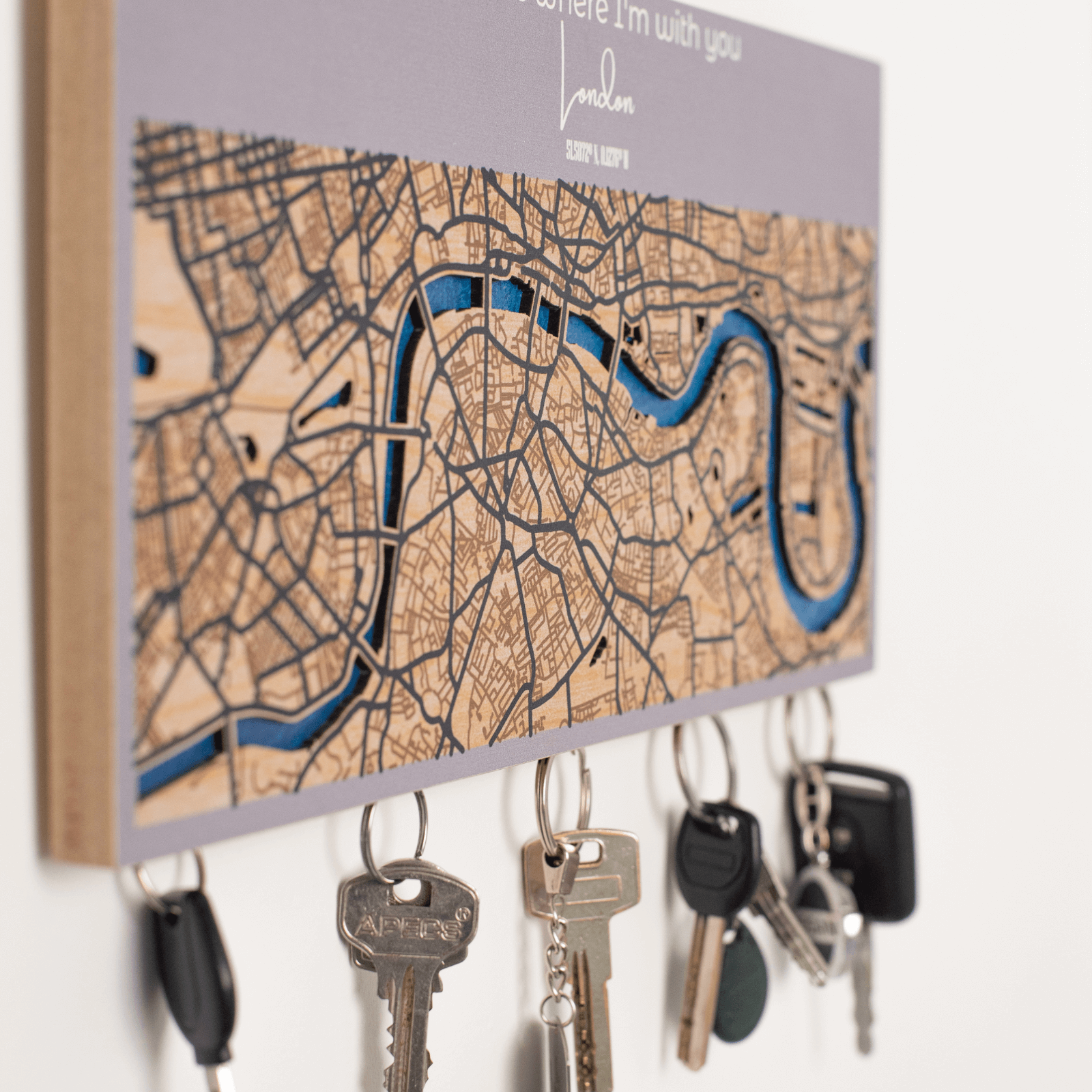 Wooden Key Holder
