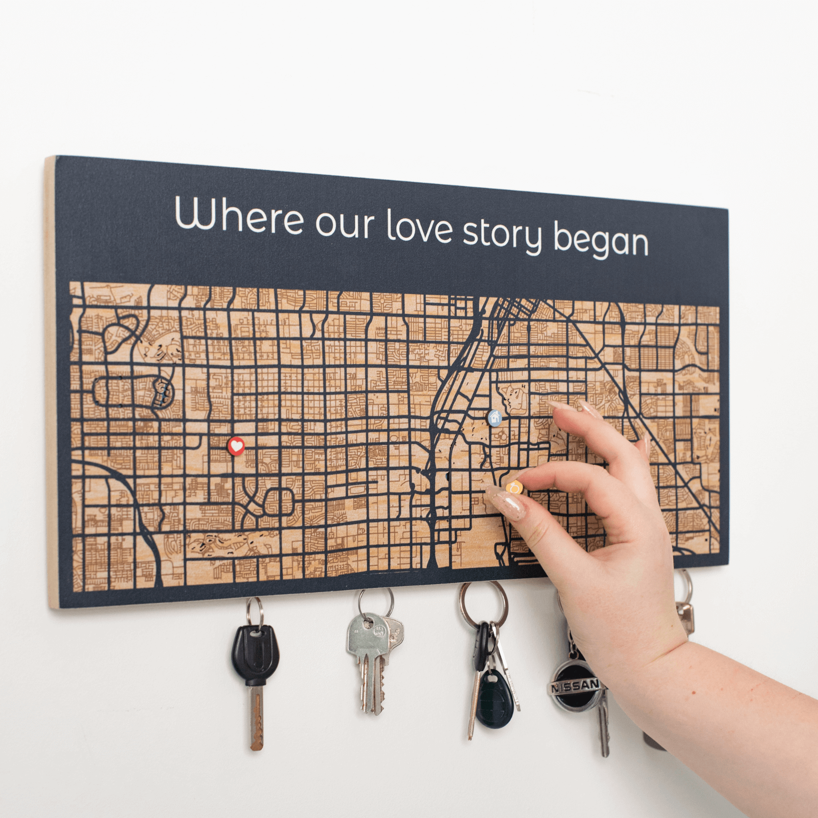 Wooden Key Holder
