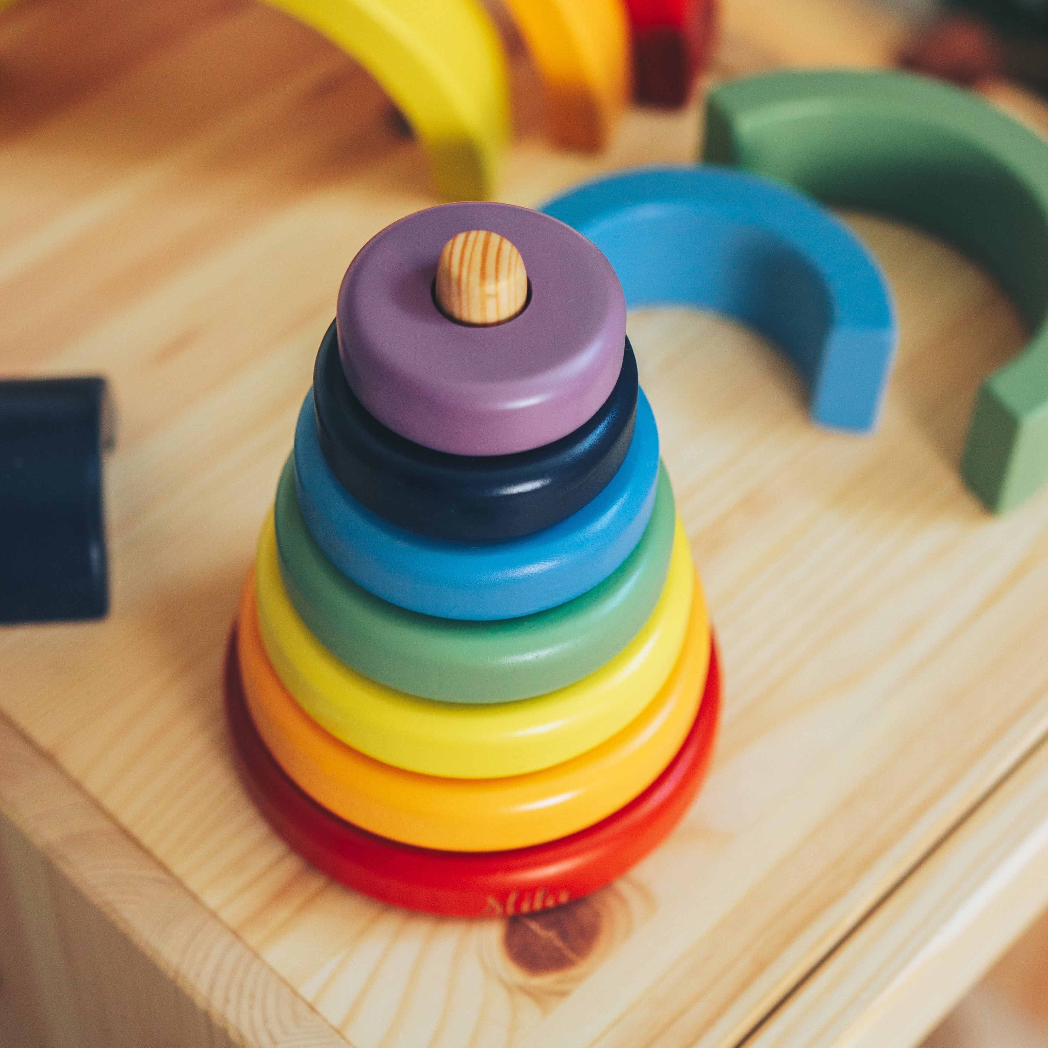 Rainbow Ring Stacker